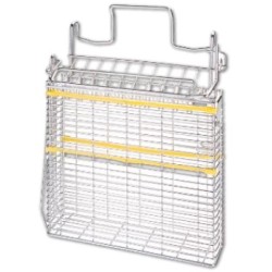 PORTE COUTEAUX INOX VERROUILLABLE - 10 COUTEAUX + 2 FUSILS