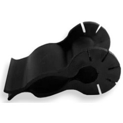 SUPPORT ETIQUETTE PINCE PLAT MULTIPOSITION