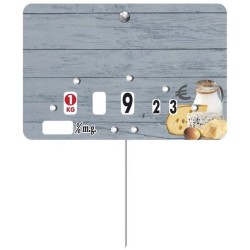 ETIQUETTE CREMERIE AZUR