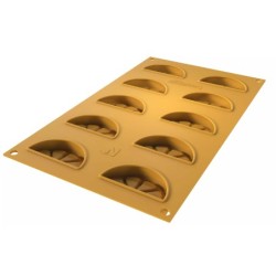 PLAQUE SILICONE 300X175 - 10 tranches citron 65x35xht14 mm - 14ml