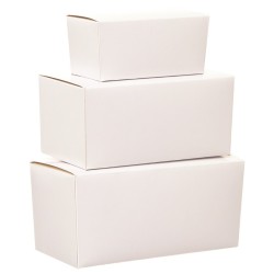 BALLOTIN BLANC - 98x40x54 mm - 125 grs (lot 50)