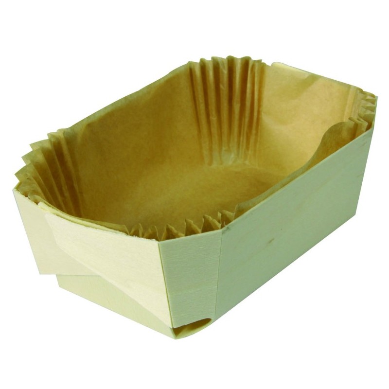 MOULE BOIS BRIOCHE / PAINS SPECIAUX - 185x115 ht 60 mm - 350 grs (x50