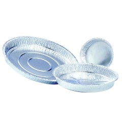 MOULE ALU TOURTIERE - Ø 124 x ht 20 mm - 22 cl (x100)