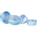 MOULE ALU RAMEQUIN ROND - Ø 100 x ht 40 mm - 25 cl (x100)