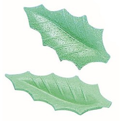 FEUILLE DE HOUX AZYME vert clair 45 mm (x500) 