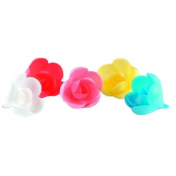 ROSE AZYME MOYEN MODELE Ø 40 mm - coloris assortis (x72)