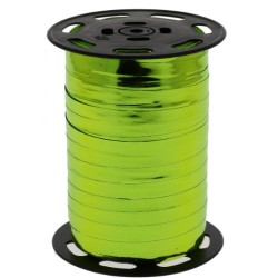 BOLDUC MIROIR - larg 7 mm - VERT ANIS (x250m)