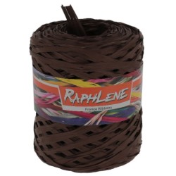 RAPHIA SYNTHETIQUE - CHOCOLAT (x200m)