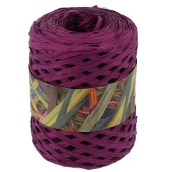 RAPHIA SYNTHETIQUE - PIVOINE (x200) 