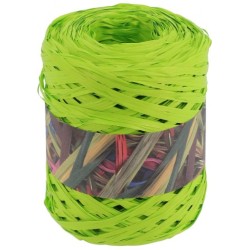 RAPHIA SYNTHETIQUE - VERT ANIS (x200m)