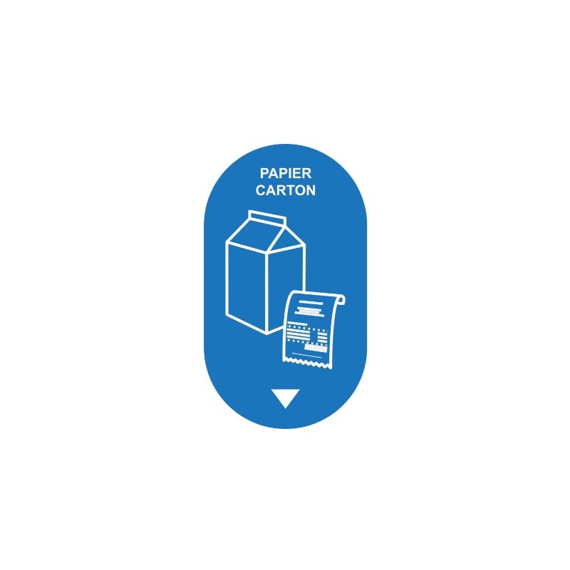 KIT SIGNALETIQUE PAPIER COTON + COLLERETTE BLEU