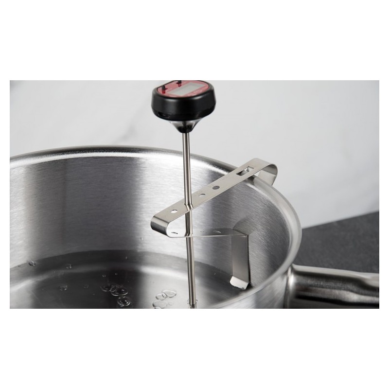 SUPPORT THERMOMETRE SONDE INOX