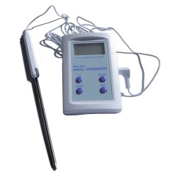 THERMOMETRE électronique (-40°/+300°C) sonde déportée + câble