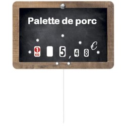 ETIQUETTE BOUCHERIE RUSTIK