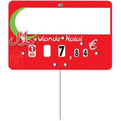 ETIQUETTE BOUCHERIE HALAL