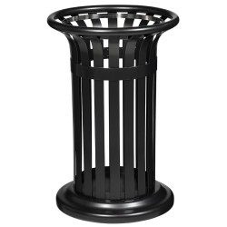 POUBELLE TULIPE GRIS MANGANESE pour sac 100 litres