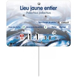 ETIQUETTE POISSON SAVEUR