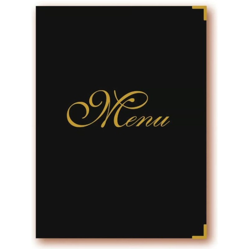 PROTÈGE-MENU 233x319 mm Elite noir
