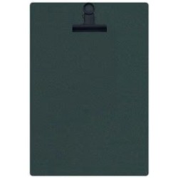 PLANCHE MENU 220x330 mm Grey avec pince métal