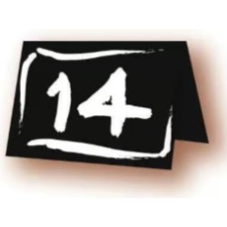 CHEVALETS 70x50 mm À la craie n° 31 à 40 (lot de 10)