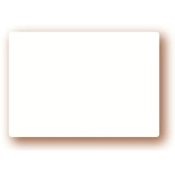 ÉTIQUETTE 105x70 mm blanche neutre, sans roulettes, sans attachement 