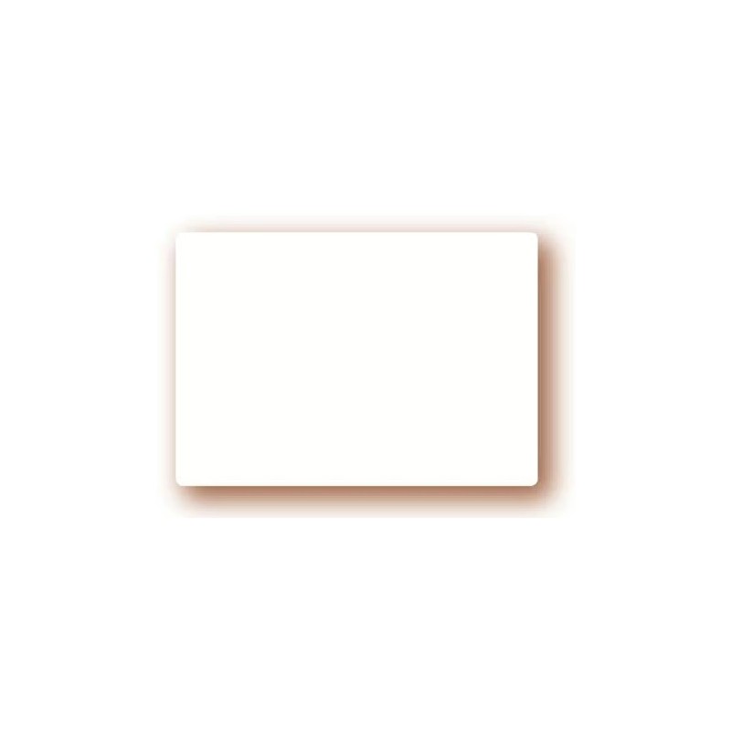 ÉTIQUETTE 105x70 mm blanche neutre, sans roulettes, sans attachement 