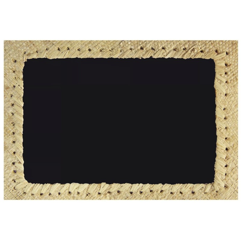 PANNEAU 300x400 mm Rafia neutre + fil nylon