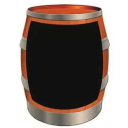 CHEVALET 70x50 mm Rafia neutre (lot de 10)