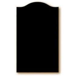 TABLEAU noir 500x700 mm Fait maison, découpe fronton, forex 3 mm