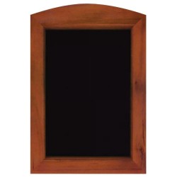 TABLEAU NOIR 400x590 mm Alizé, cadre bois exotique huilé