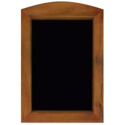 TABLEAU NOIR 720x1070 mm Alizé, cadre bois exotique huilé