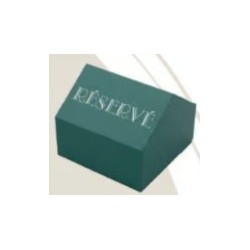 CUBES bois bleu Casa 55x55 mm Réservé (lot de 10)