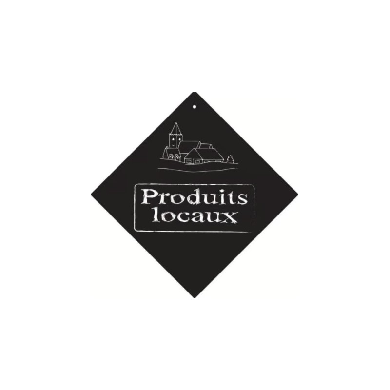 PANCARTE ventouse 160x160 mm Produits locaux