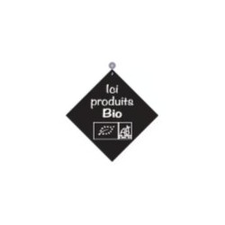 PANCARTE ventouse 160x160 mm logo Ici produits bio