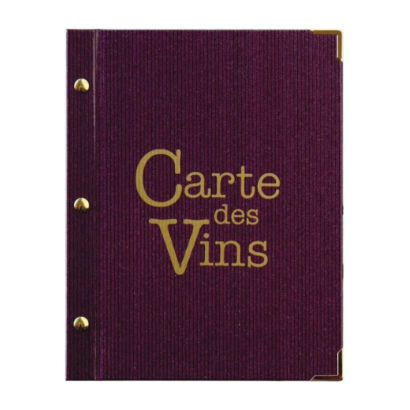 PROTÈGE-MENU 240x315 mm Linéa gris foncé