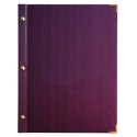 PROTÈGE-MENU 240x315 mm Linéa bordeaux sans marquage
