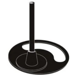 PIED PORTE ETIQUETTE NOIR POUR PIQUE REF 9998B (paquet de 25)