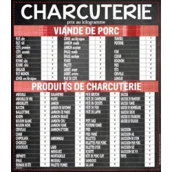 TARIF 400x460 mm Tonio Charcuterie + fil nylon