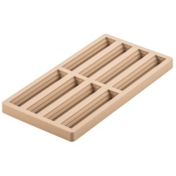 KIT MOULE SILICONE - 8 barres troncs 115x20xht13 mm - 19ml