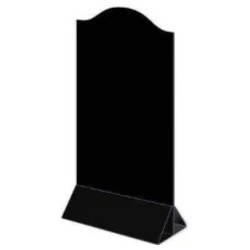CHEVALET DE TABLE 150x260 mm Brasero + socle noir (lot de 3)