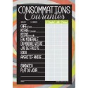 TARIF 360x490 mm Nova Consommations Courantes + fil nylon