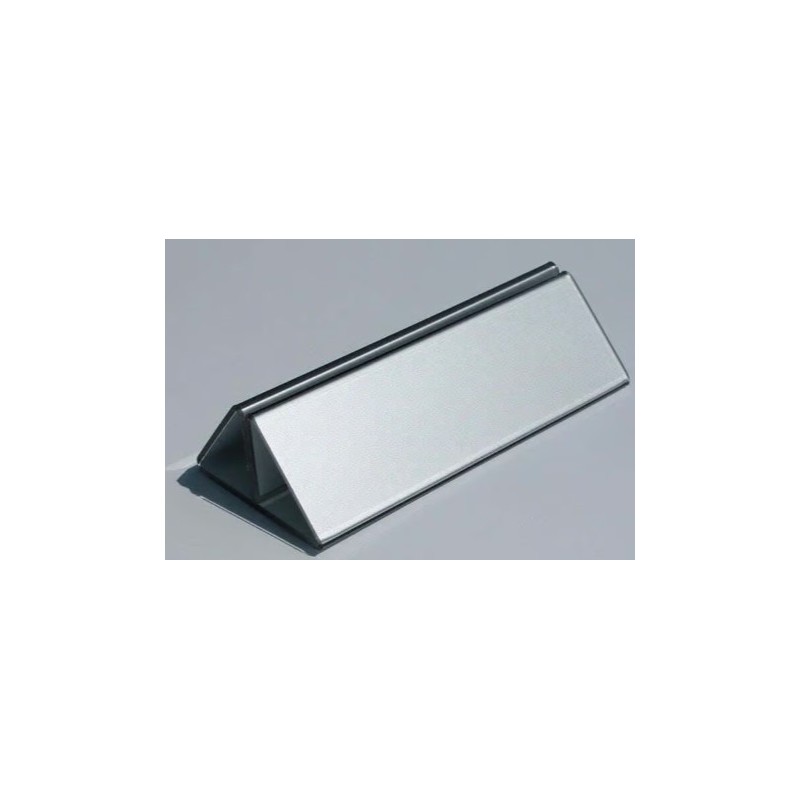 PIED SOCLE 150x40x75 mm Gris argent (lot de 3)