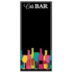 PANNEAU 400x1000 mm Côté Bar, PVC expansé 3 mm