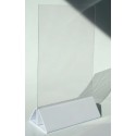 PLEXI 150x250 mm PVC cristal 1 mm (lot de 3)