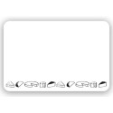 ETIQUETTE 80x60 mm blanche, Tout Comprix Fromages, neutre, sans pique