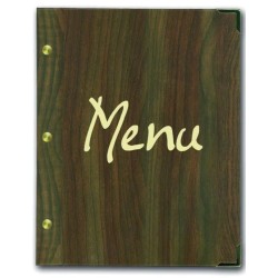 PROTÈGE-MENU 245x315 mm Authentic faux bois clair sans marquage