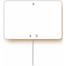 ETIQUETTE NEUTRE BLANC SANS ROULETTE