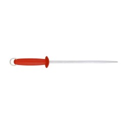FUSIL CHROME STANDARD OVALE - 300 - manche plastique - ROUGE