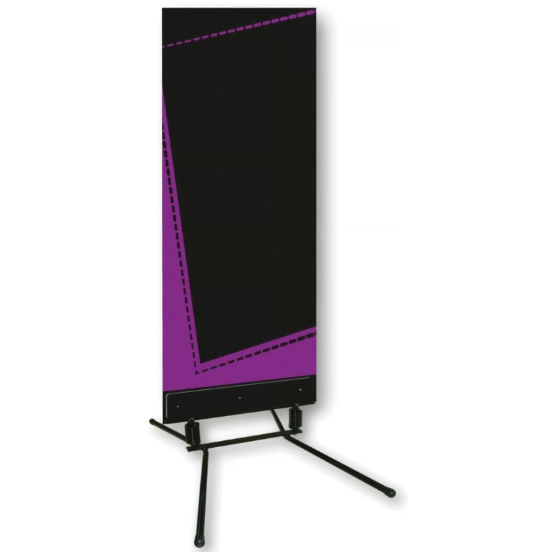 Stop-trottoir Urban violet + pied ressort