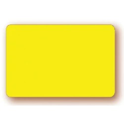 ÉTIQUETTE 120x80 mm fluo jaune, sans roulettes, sans attachement (lot